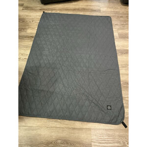 Mercedes Blanket Black 52x75 Inch Includes Large Mercedes Box NWT